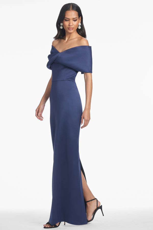 Sachin & Babi VIVECA GOWN - NIGHT SKY