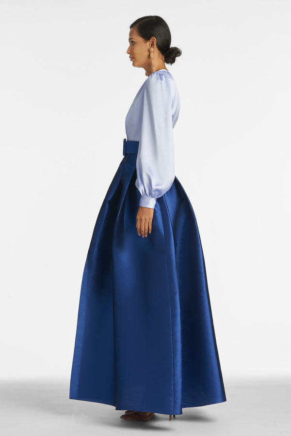 Sachin & Babi Zoe Gown - Periwinkle/Eclipse