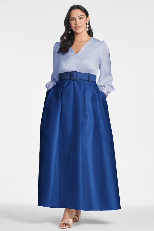 Sachin & Babi Zoe Gown - Periwinkle/Eclipse