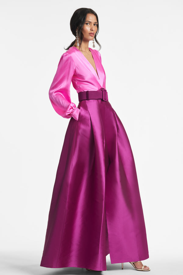 Sachin & Babi Zoe Gown - Pink/Magenta