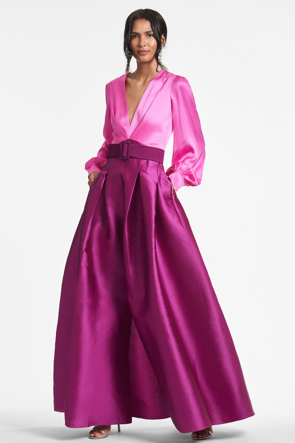 sachin & babi Zoe Gown - Pink/Magenta