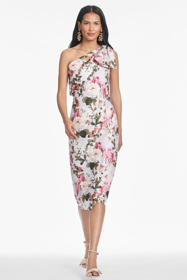 Sachin & Babi SHARLA DRESS - PERWINKLE AND PETALS - FINAL SALE