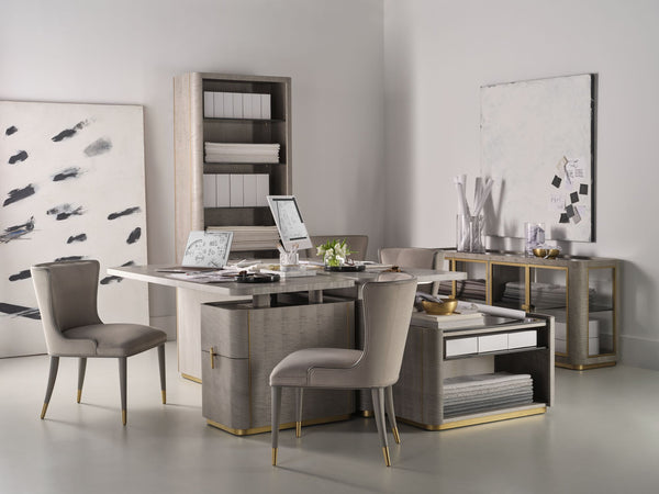 Safavieh 36" Wide Low Bookcase | Baker Furniture - BAA4590