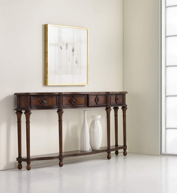 Safavieh 72'' Hall Console - Dark Wood | Hooker Furniture - 963-85-122