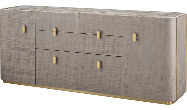 safavieh 72" Wide Multi-Storage Credenza | Baker Furniture - BAA4565