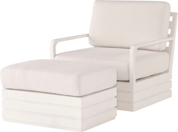 Safavieh Abaco Ottoman - Small | McGuire Furniture - MCO3503O