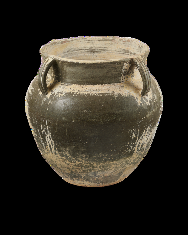 Safavieh Agrigento Antique White Planter - Ivory | Currey & Co - 2200-0063