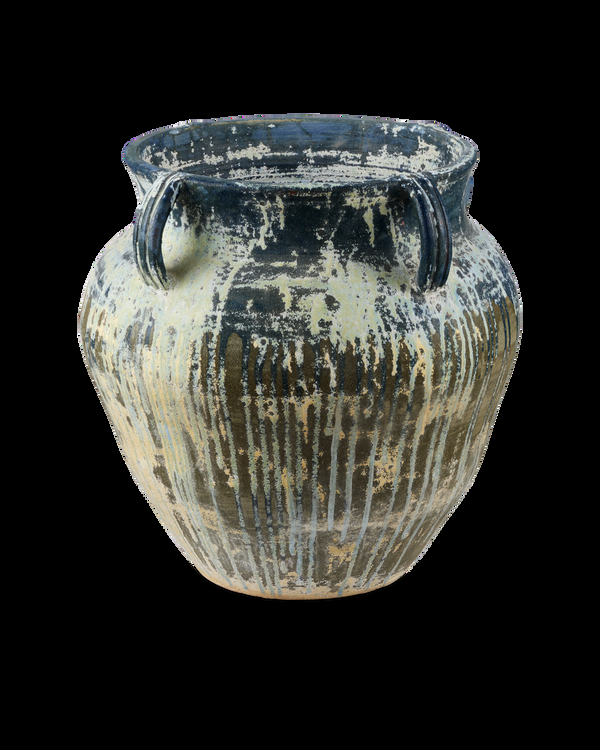 Safavieh Agrigento Blue Drip Planter | Currey & Co - 2200-0064