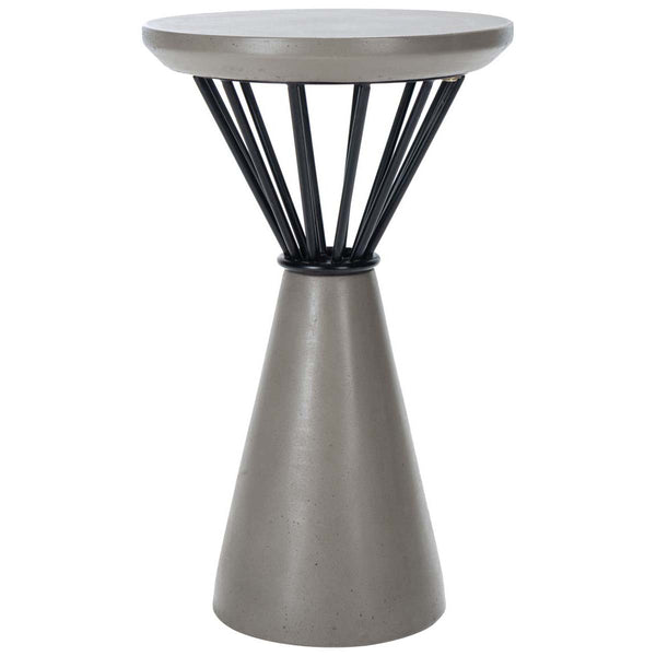 safavieh Akiko Concrete Accent Table | Safavieh - VNN1028