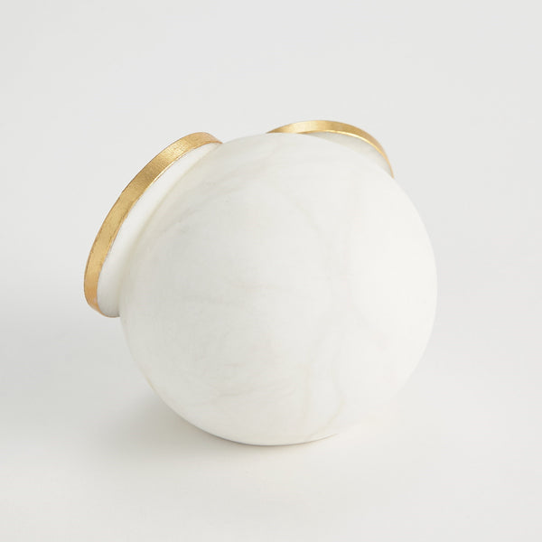 Safavieh Alabaster Big Eyed Owl-Lg | Global Views - 3.31653