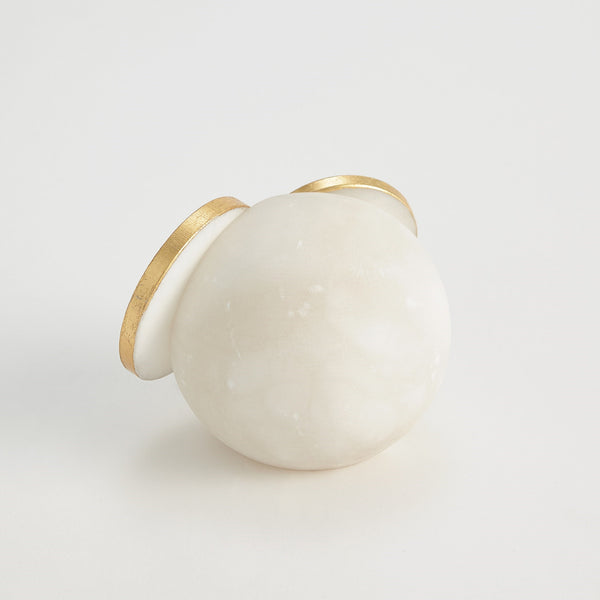 Safavieh Alabaster Big Eyed Owl-Med | Global Views - 3.31654