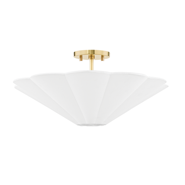safavieh Alana Semi Flush | Mitzi Lighting - H676603-AGB