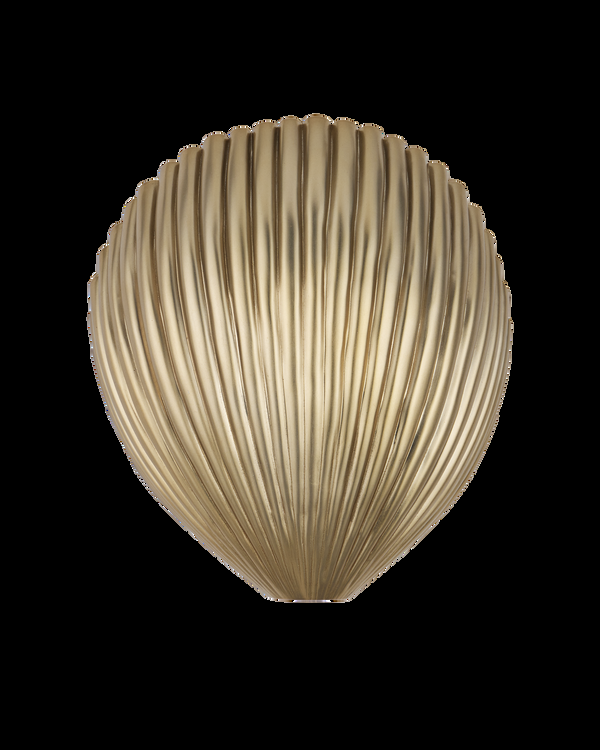 safavieh Alexine Wall Sconce - Brass | Currey & Co - 5000-0267