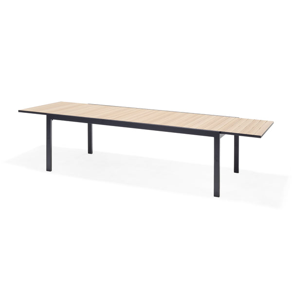 safavieh Amazonia Ibiza Rectangular Extendable Outdoor Dining Table | International Home Miami - GEN SC PANAMA_EXT_BK