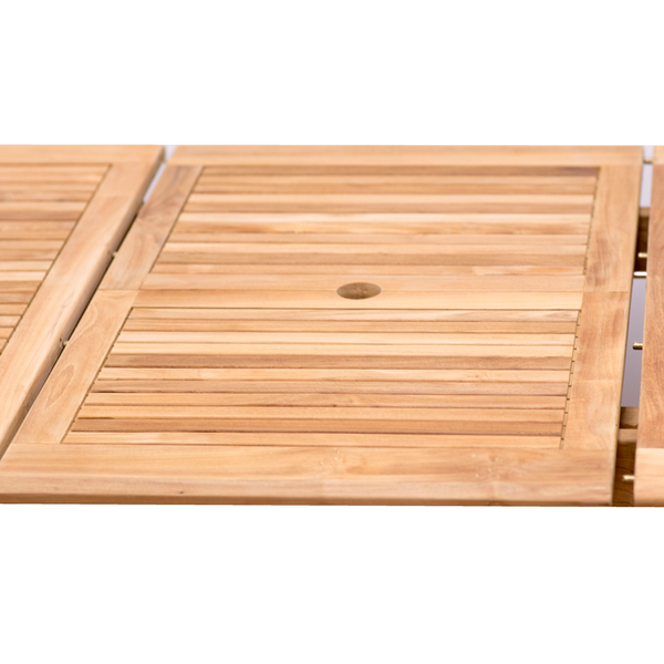 Safavieh Amazonia Morde 9-Piece Outdoor Dining Set | International Home Miami - AM_SC DIANREC_8FORT_BK
