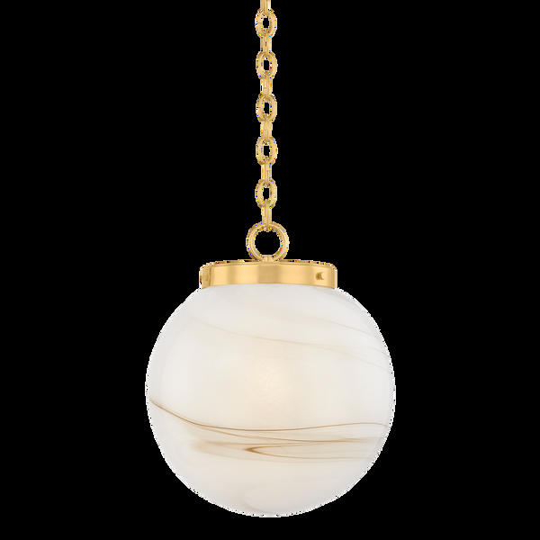 safavieh AMBRA Pendant - Aged Brass | Mitzi Lighting - H989701L-AGB