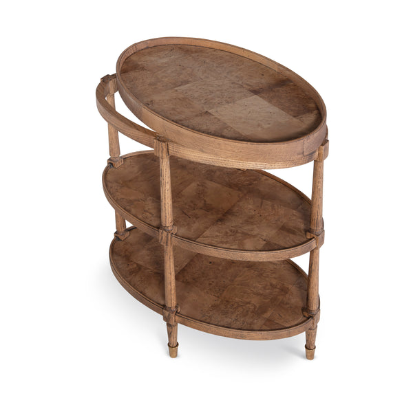 Safavieh Andrews Chairside Table - Weathered | Century Furniture - SF5963-WE