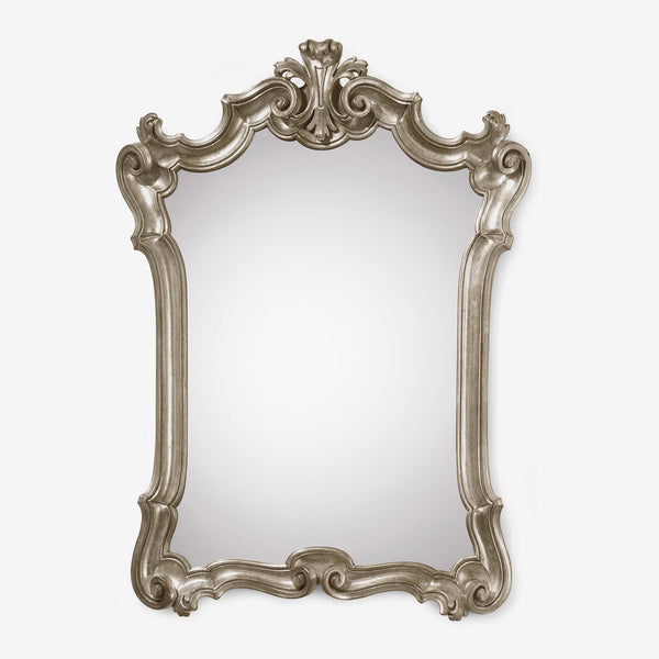 safavieh ANZIO Silver Wood Mirror | Decorative Crafts - VNN6-GA41