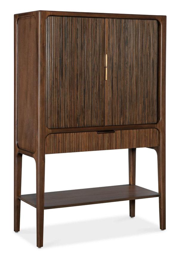 safavieh Archer Tambour Cabinet (Chestnut) - Dark Wood | Hooker Furniture - M22-50330-85