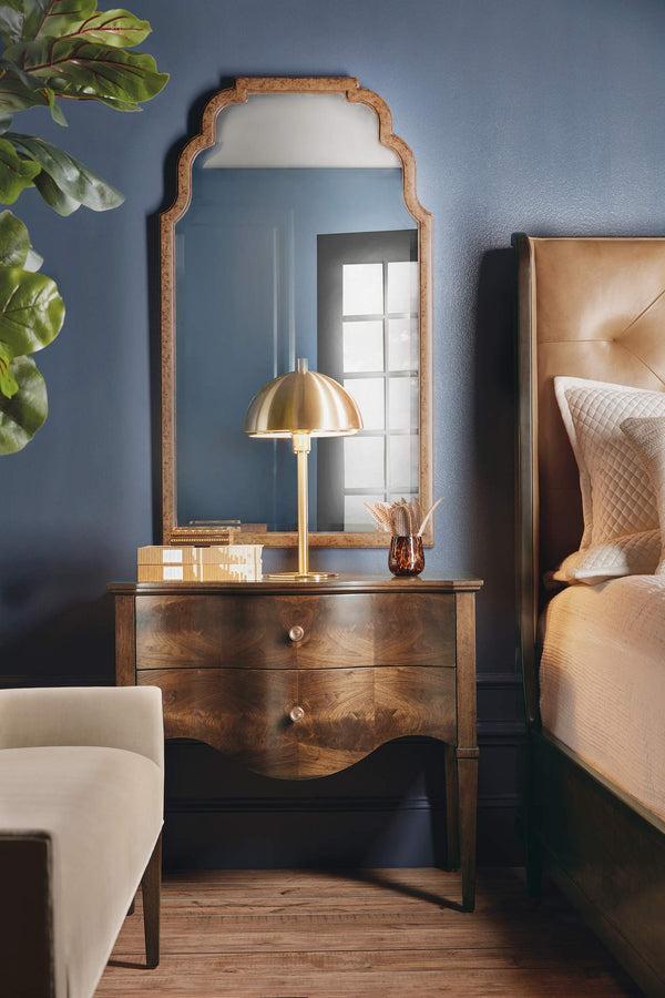 Safavieh Archives Tall Mirror - Medium Wood | Hooker Furniture - 6123-90006-80