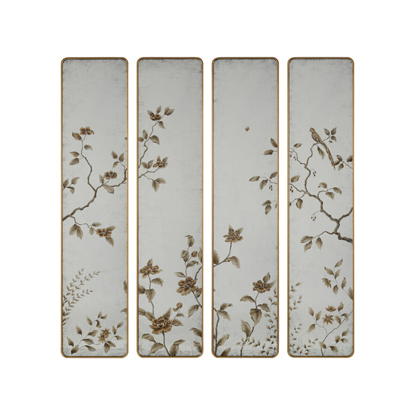 safavieh Ashmill Mirror Panels (Set Of Four) | John Richard - JRM-1095S4
