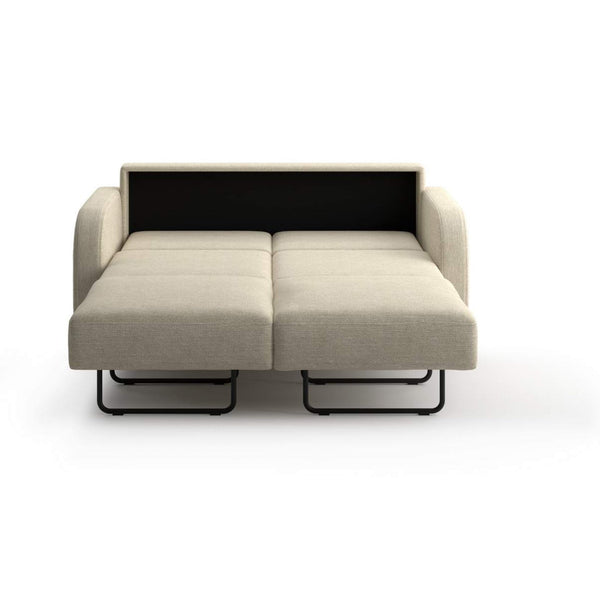 Safavieh Aspen Queen Loveseat Sleeper - Lea 01 - 104/6 Smoked Birch | Luonto Furniture - ASPE-CNT-LEA/01-104/6-SMB