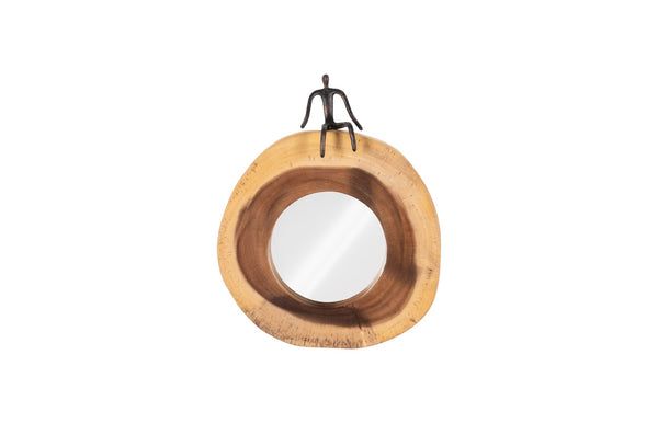 safavieh Atlas Cross Cut Mirror Small Full Man | Phillips Collection - TH101835