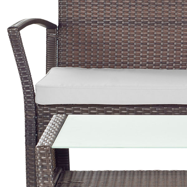 Safavieh Avaron 4 Piece Outdoor Set | Safavieh - PAT2006