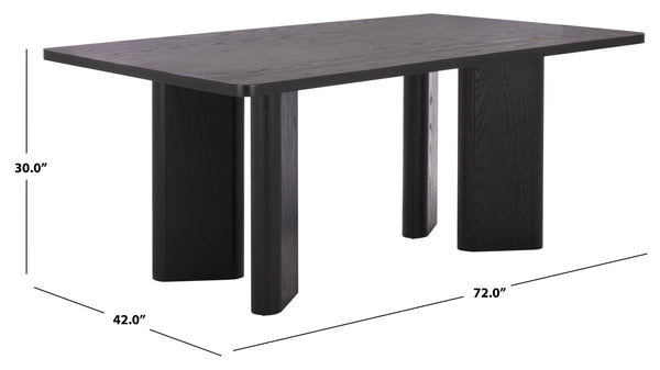 Safavieh Barnard Rectangle Wood Dining Table | Safavieh Couture - SFV2214