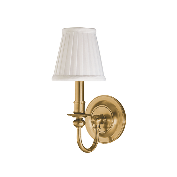 safavieh Beekman Wall Sconce | Hudson Valley Lighting - 1901-AGB