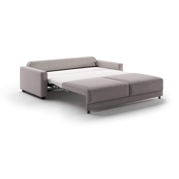 Safavieh Belton King Sofa Sleeper - Power - Gemma 86 - 105/6 Walnut - Level | Luonto Furniture - BELT-DLV-PWR-GEMM/86-105/6-WA