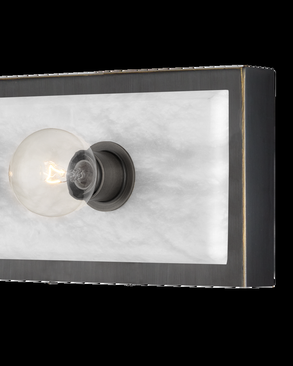 Safavieh Berdine Large Bronze Wall Sconce | Currey & Co - 5800-0056