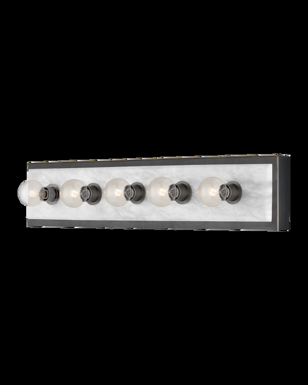 Safavieh Berdine Large Bronze Wall Sconce | Currey & Co - 5800-0056