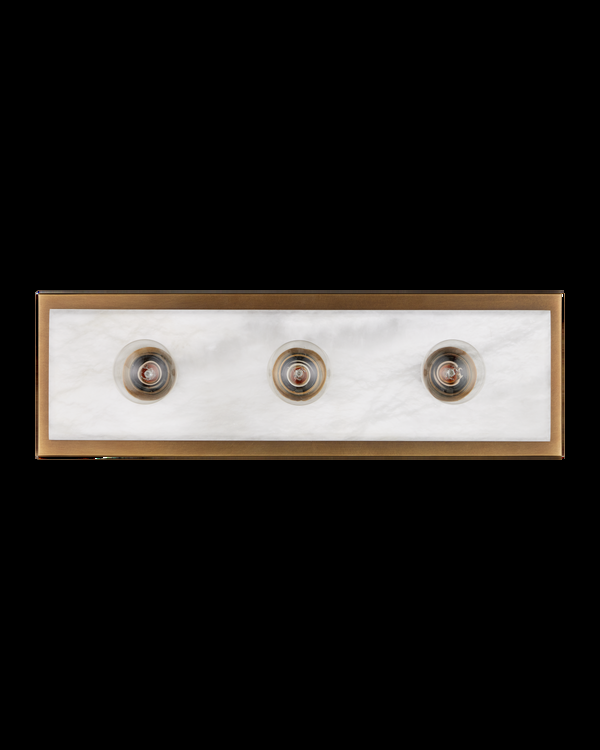 Safavieh Berdine Medium Brass Wall Sconce | Currey & Co - 5800-0052