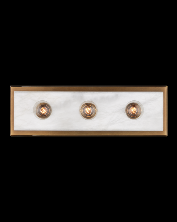 safavieh Berdine Medium Brass Wall Sconce | Currey & Co - 5800-0052