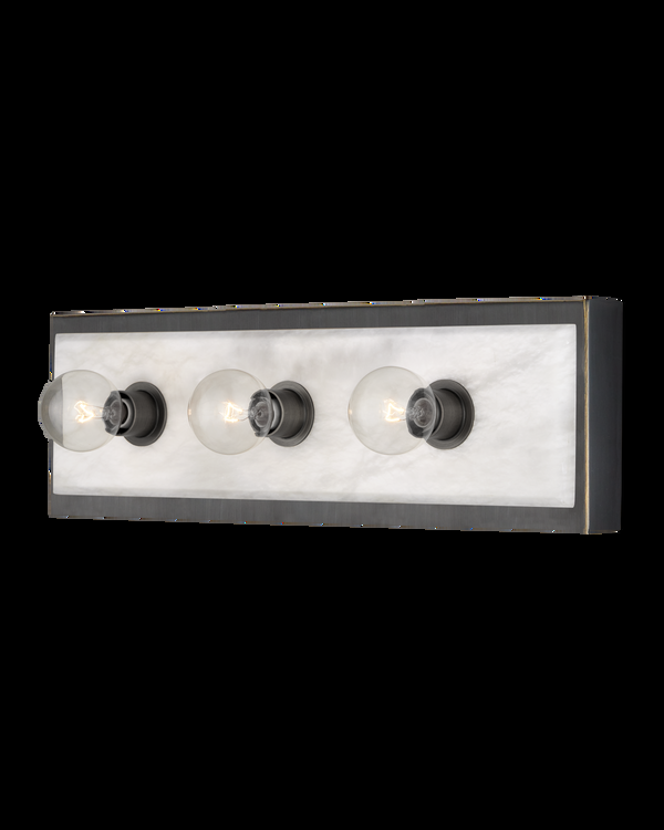 Safavieh Berdine Medium Bronze Wall Sconce | Currey & Co - 5800-0053