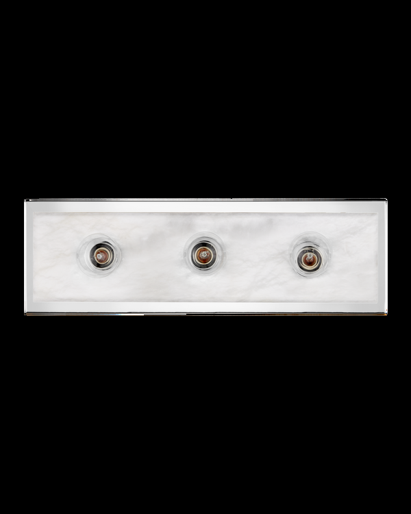 Safavieh Berdine Medium Nickel Bath Wall Sconce - Silver | Currey & Co - 5800-0054