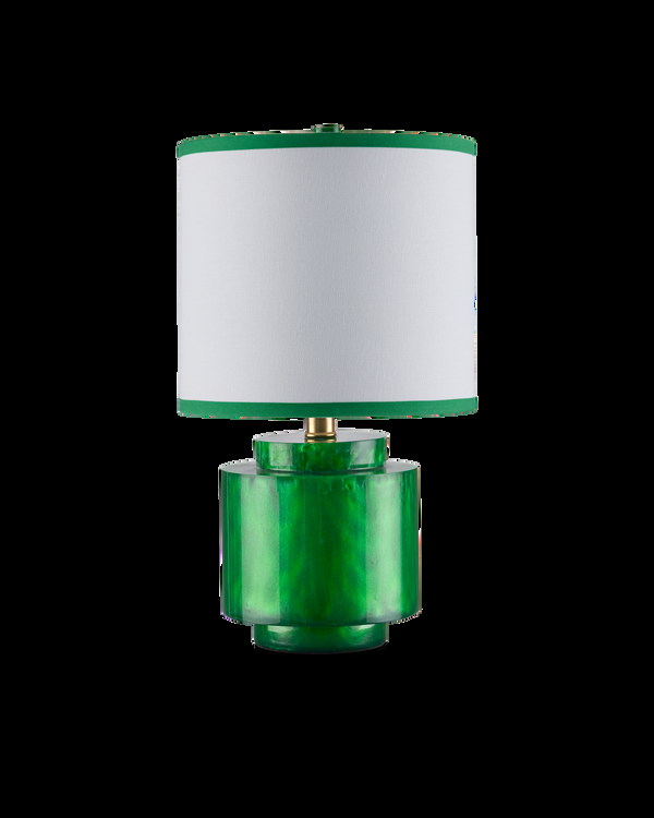 Safavieh Beryl Green Table Lamp | Currey & Co - 6000-1001