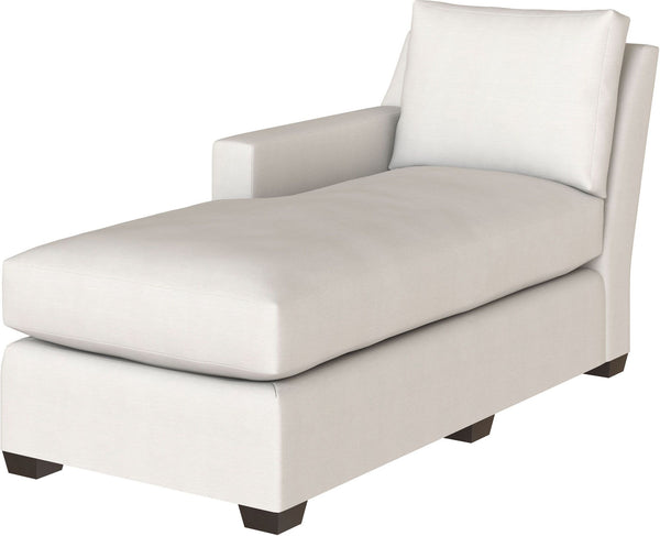 safavieh Bespoke Sectional One Arm Chaise (Left) | Baker Furniture - BABESP-CSL