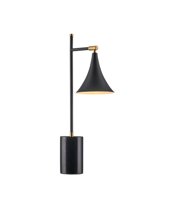 safavieh Bibliophile Table Lamp - Black | Currey & Co - 6000-0987