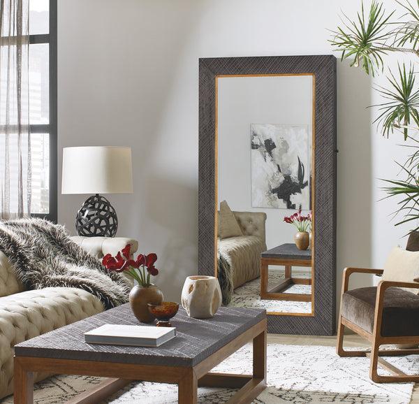 Safavieh Big Sky Floor Mirror W/Jewelry Storage | Hooker Furniture - 6700-50007-99