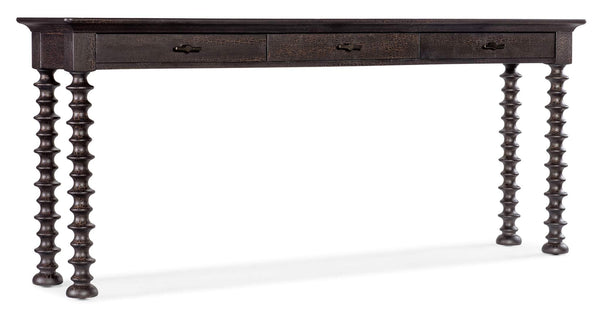 Safavieh Big Sky Turned Leg Sofa Table - Black | Hooker Furniture - 6700-80361-98