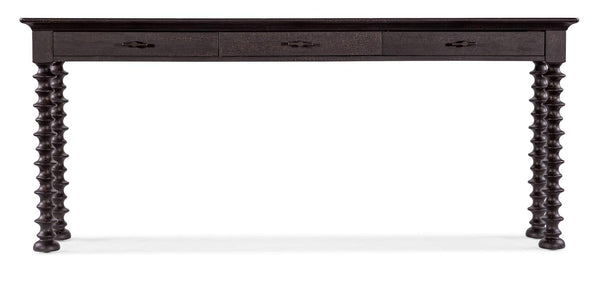 Safavieh Big Sky Turned Leg Sofa Table - Black | Hooker Furniture - 6700-80361-98