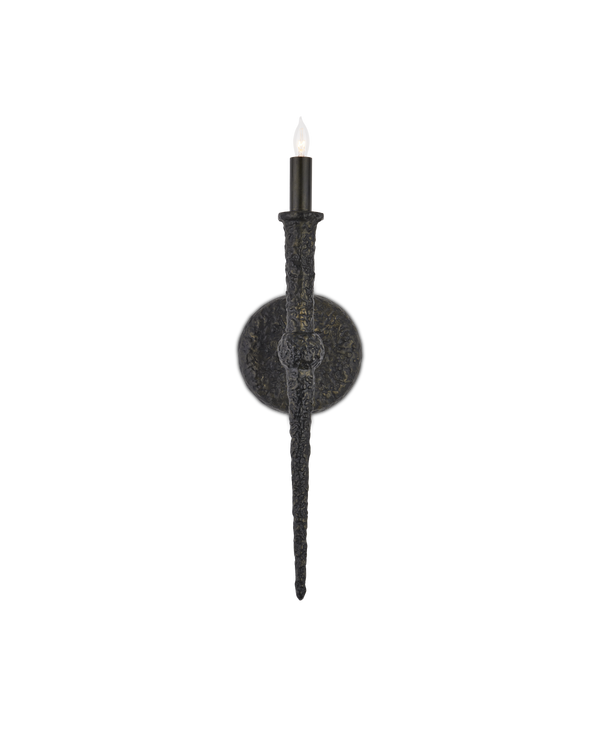 Safavieh Blackthorn Wall Sconce - Bronze | Currey & Co - 5000-0268
