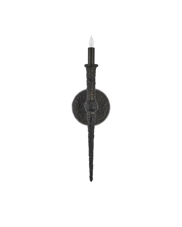 Safavieh Blackthorn Wall Sconce - Bronze | Currey & Co - 5000-0268