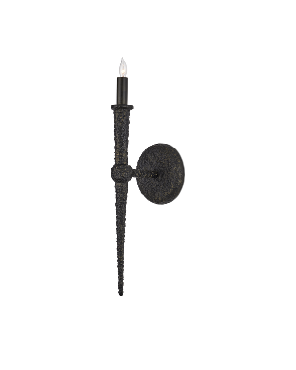 safavieh Blackthorn Wall Sconce - Bronze | Currey & Co - 5000-0268