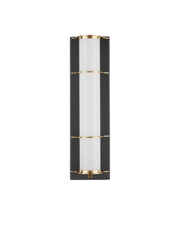 Safavieh Blaine Bronze Bath Wall Sconce | Currey & Co - 5800-0063