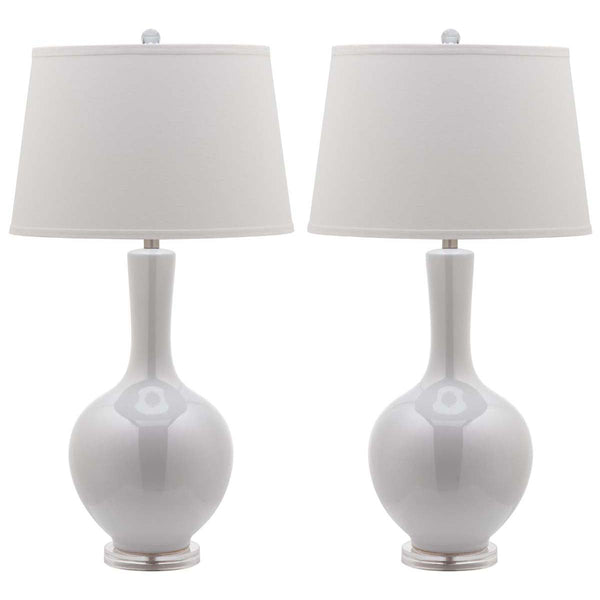 Safavieh Blanche 32 Inch H Gourd Lamp (Set Of 2) | Safavieh - Lit4148