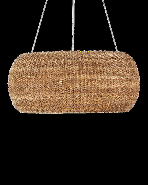 Safavieh Boucle Chandelier - Brown | Currey & Co - 9000-1245