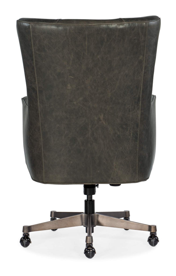 Safavieh Brinley Executive Swivel Tilt Chair - Grey | Hooker Furniture - EC466-091